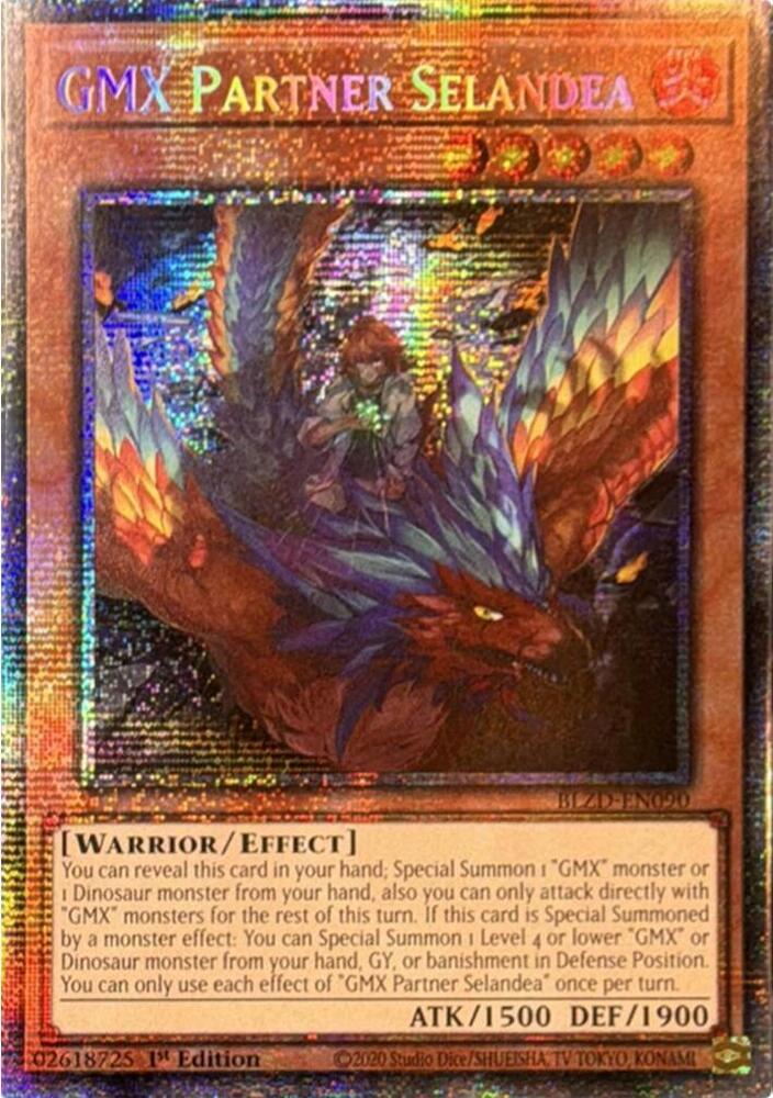 GMX Partner Selandea (Starlight Rare) BLZD-EN090 card from Blazing Dominion