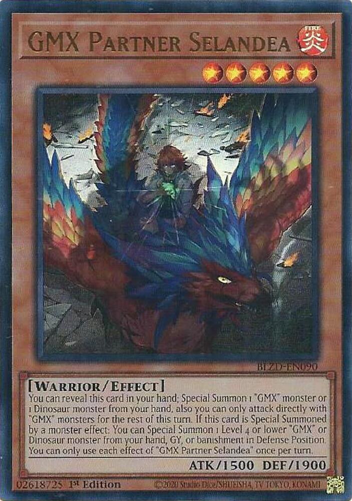 GMX Partner Selandea BLZD-EN090 card from Blazing Dominion