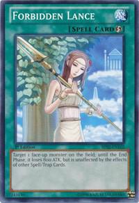Forbidden Lance BP02-EN162 card from Battle Pack 2: War of the Giants