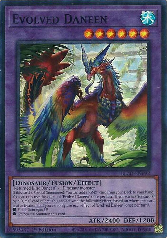 Evolved Daneen BLZD-EN092 card from Blazing Dominion