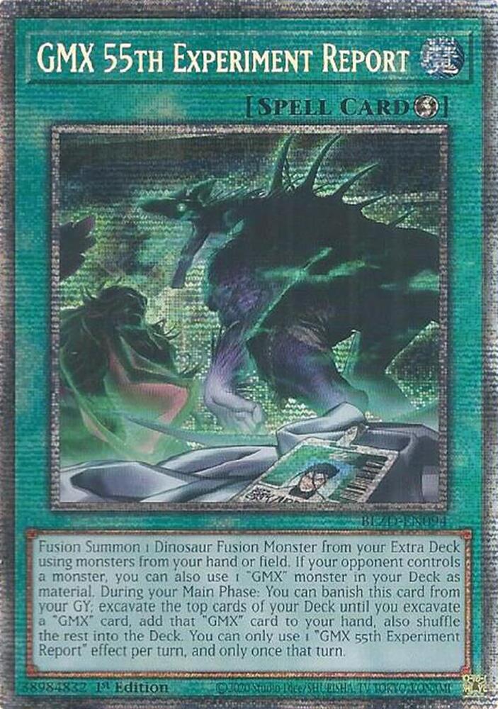 GMX 55th Experiment Report (Starlight Rare) BLZD-EN094 card from Blazing Dominion