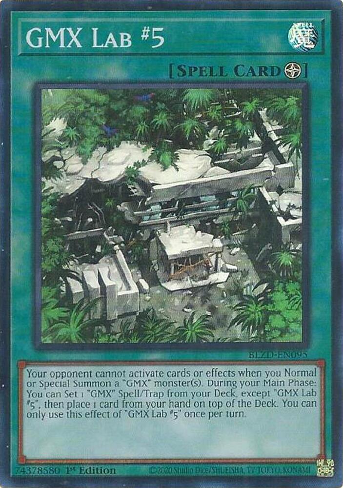 GMX Lab #5 BLZD-EN095 card from Blazing Dominion