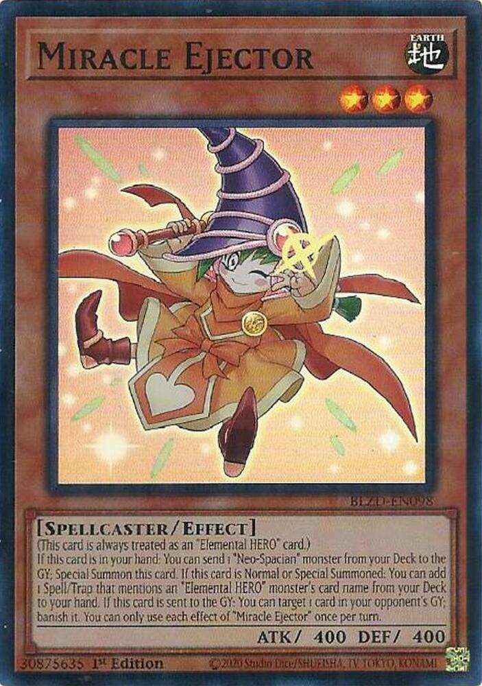 Miracle Ejector BLZD-EN098 card from Blazing Dominion