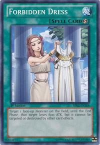 Forbidden Dress BP02-EN168 card from Battle Pack 2: War of the Giants