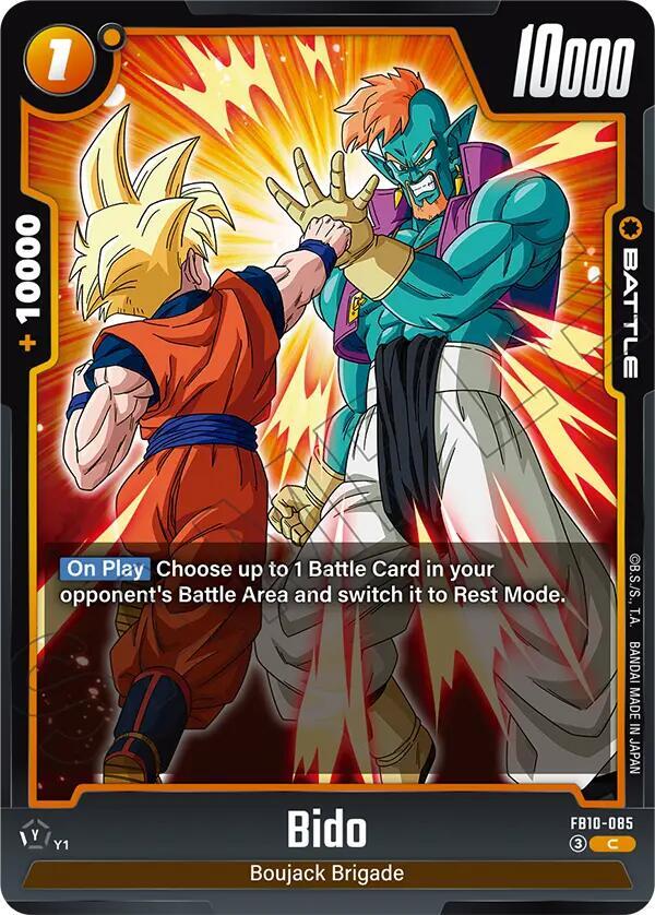 Bido FB10-085 card from Cross Force