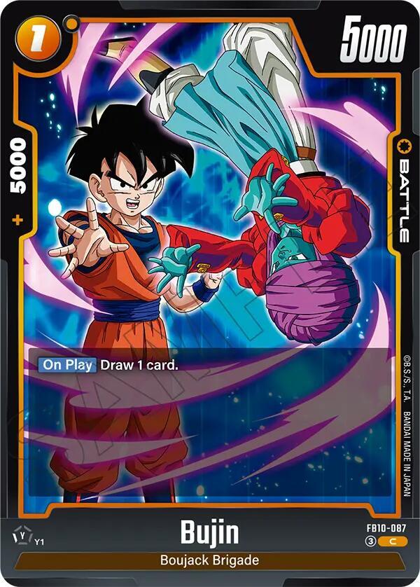 Bujin FB10-087 card from Cross Force