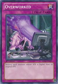 Overworked BP02-EN197 card from Battle Pack 2: War of the Giants