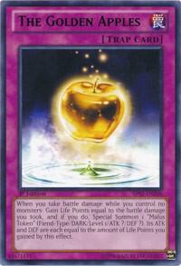 The Golden Apples BP02-EN208 card from Battle Pack 2: War of the Giants