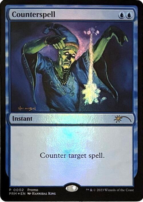 Counterspell (Graphic Novel Insert) 2 card from Media Promos