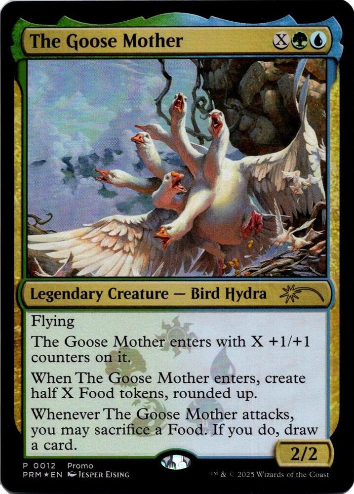 The Goose Mother 12 card from Unique and Miscellaneous Promos