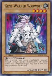 Gene-Warped Warwolf BP02-EN002 card from Battle Pack 2: War of the Giants