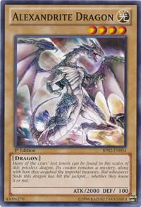 Alexandrite Dragon BP02-EN004 card from Battle Pack 2: War of the Giants