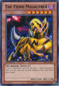 The Fiend Megacyber BP02-EN009 card from Battle Pack 2: War of the Giants