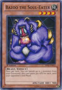 Bazoo the Soul-Eater BP02-EN012 card from Battle Pack 2: War of the Giants