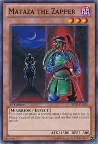 Mataza the Zapper BP02-EN025 card from Battle Pack 2: War of the Giants