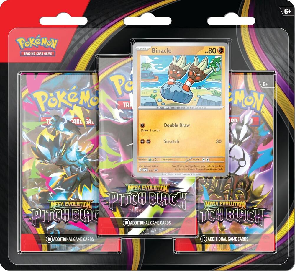 Pitch Black 3 Pack Blister [Binacle] card from ME05: Pitch Black