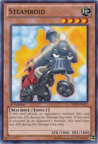 Steamroid BP02-EN037 card from Battle Pack 2: War of the Giants