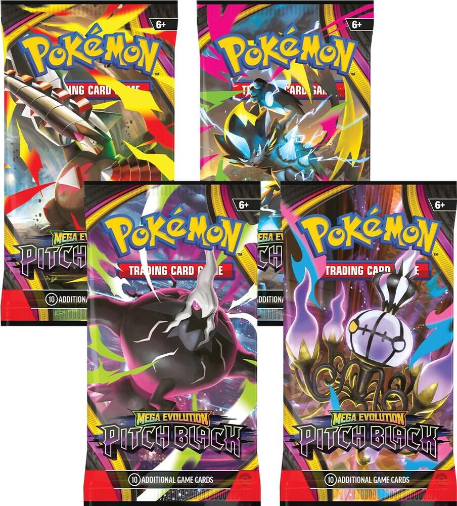 Pitch Black Booster Pack Art Bundle [Set of 4] card from ME05: Pitch Black