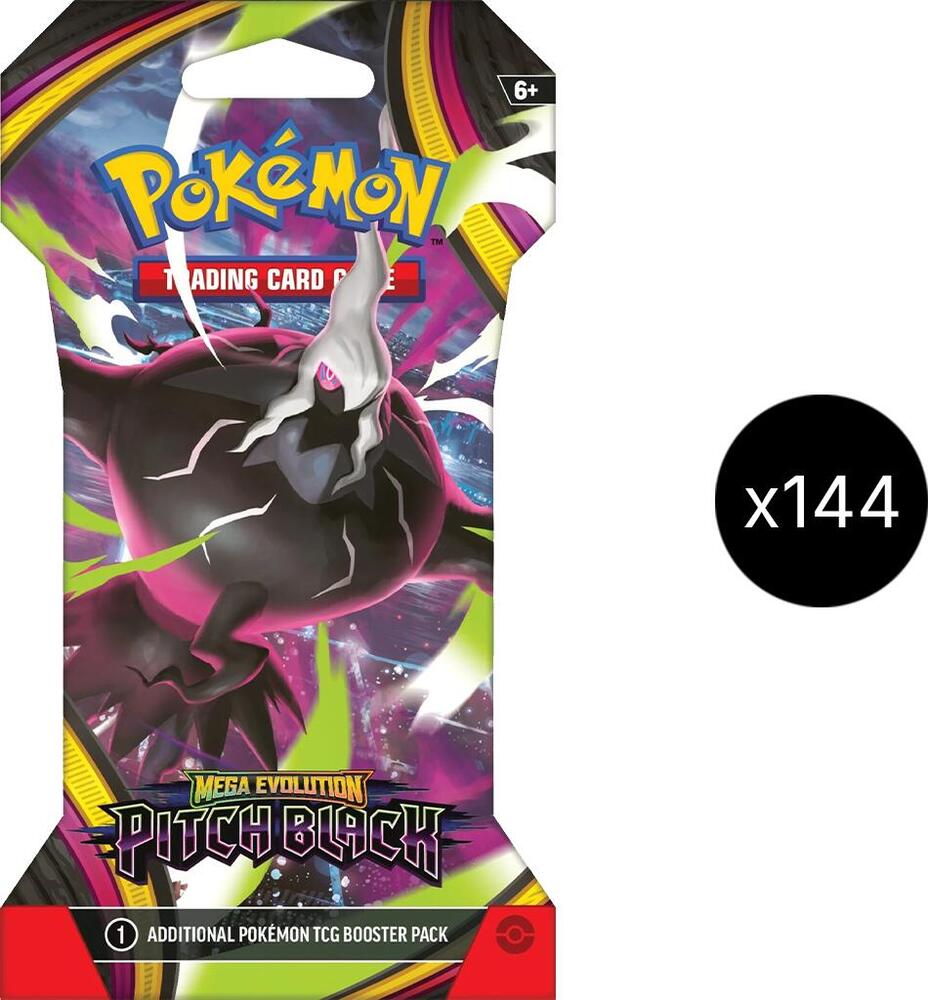 Pitch Black Sleeved Booster Case card from ME05: Pitch Black