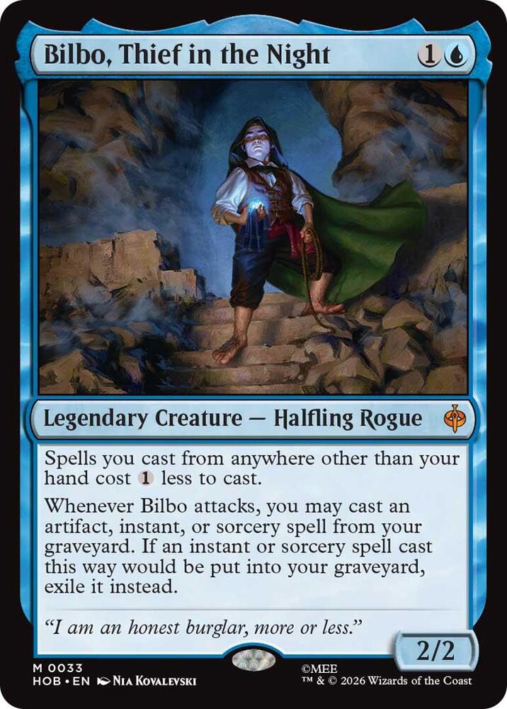 Bilbo, Thief in the Night 33 card from The Hobbit