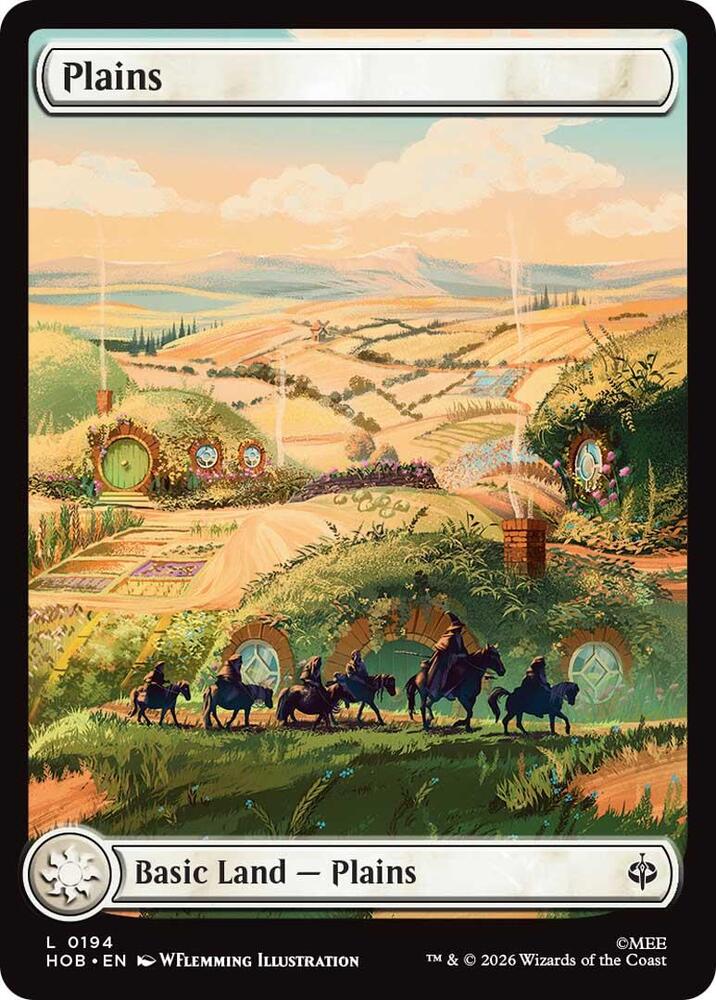 Plains 194 card from The Hobbit