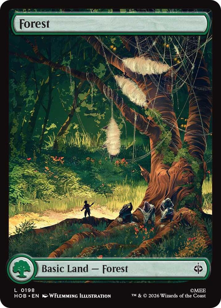 Forest 198 card from The Hobbit