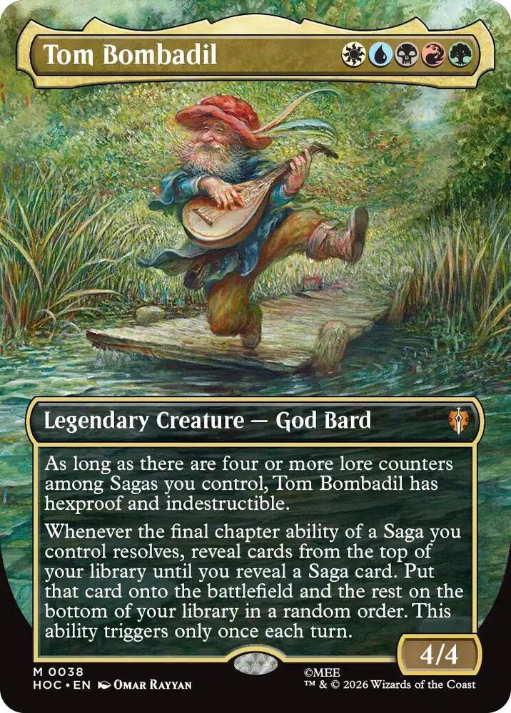Tom Bombadil (Borderless) 38 card from The Hobbit: Eternal-Legal