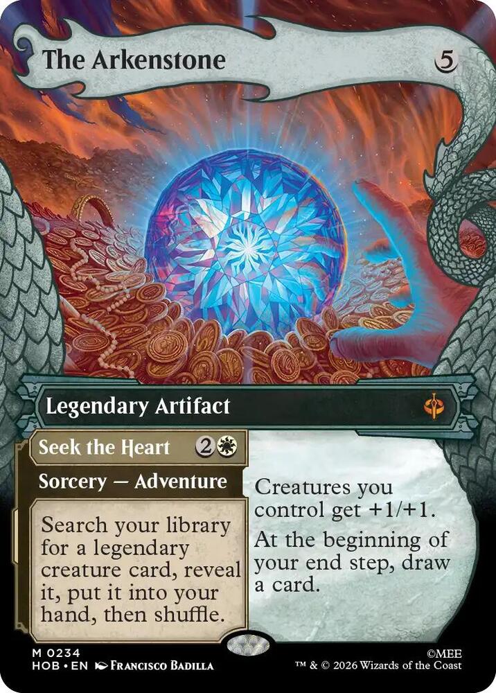 The Arkenstone (Showcase) 234 card from The Hobbit