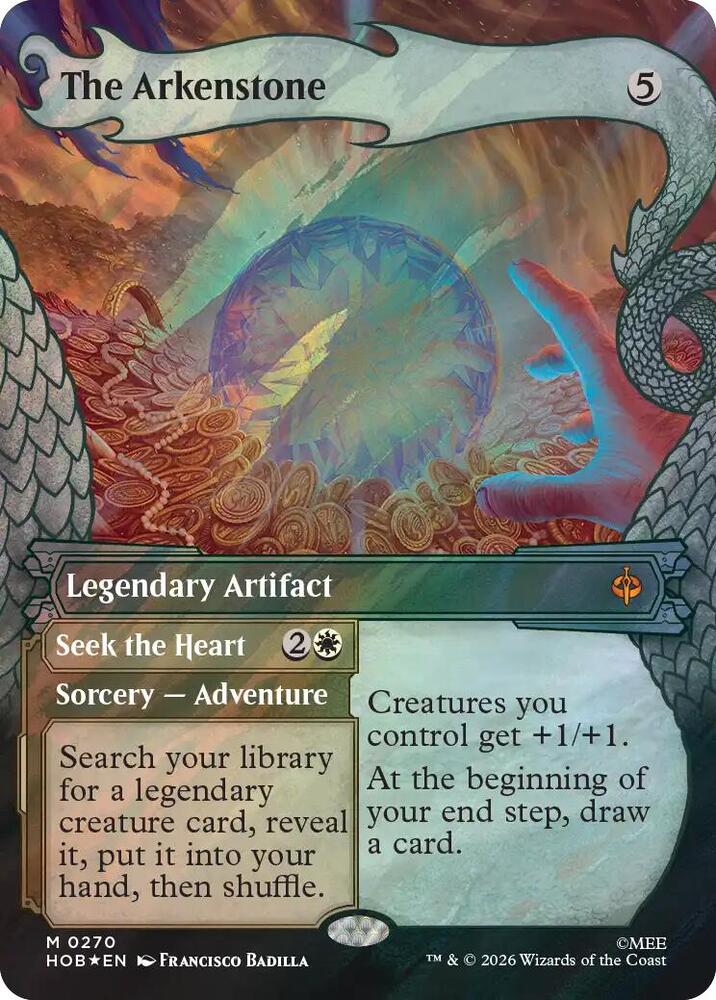 The Arkenstone (Showcase) (Surge Foil) 270 card from The Hobbit