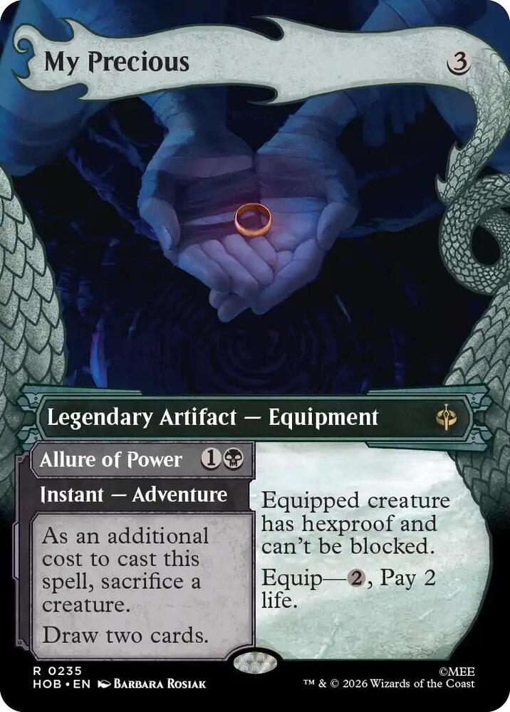 My Precious (Showcase) 235 card from The Hobbit