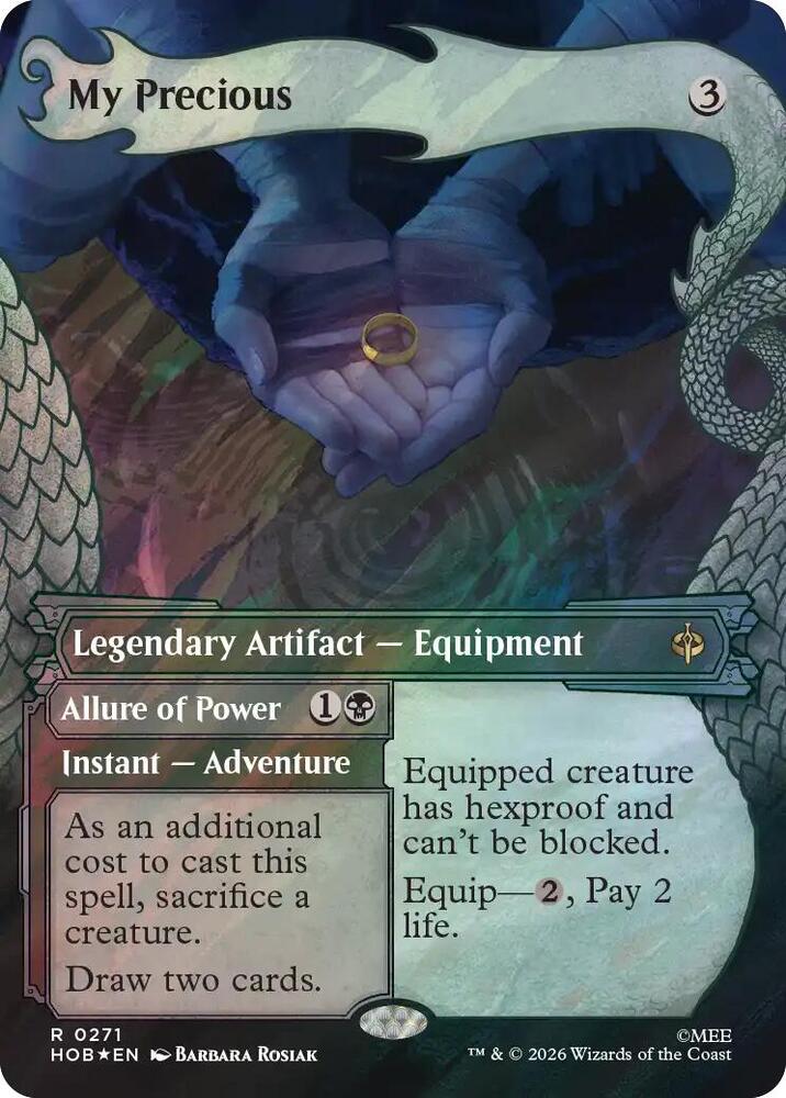 My Precious (Showcase) (Surge Foil) 271 card from The Hobbit