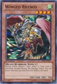 Winged Rhynos BP02-EN051 card from Battle Pack 2: War of the Giants