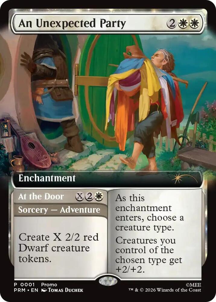 An Unexpected Party (Extended Art) 1 card from Unique and Miscellaneous Promos