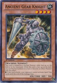 Ancient Gear Knight BP02-EN056 card from Battle Pack 2: War of the Giants