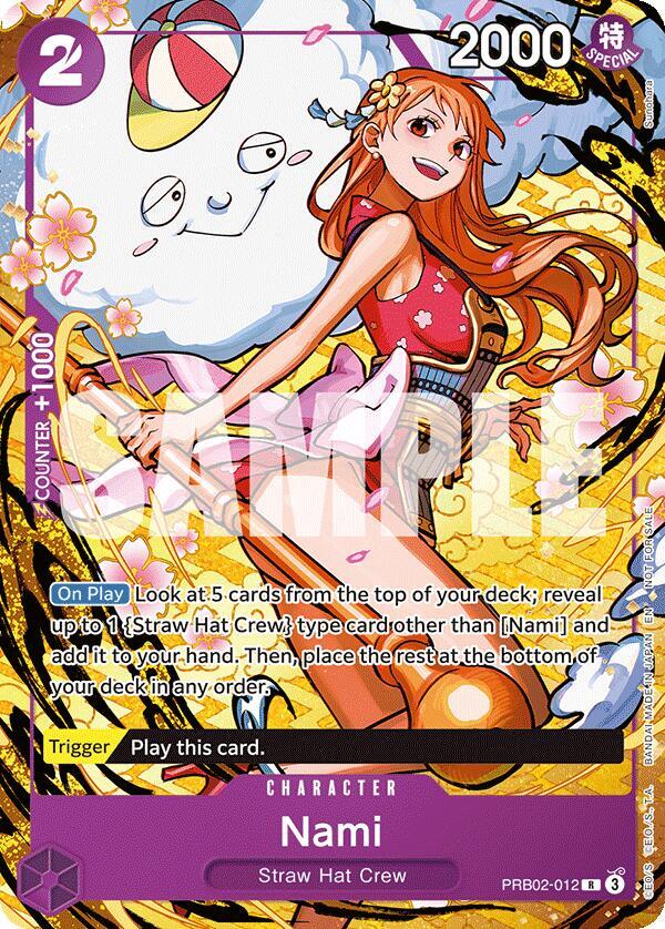 Nami (Welcome Pack 2026 Vol.1) PRB02-012 card from One Piece Promotion Cards