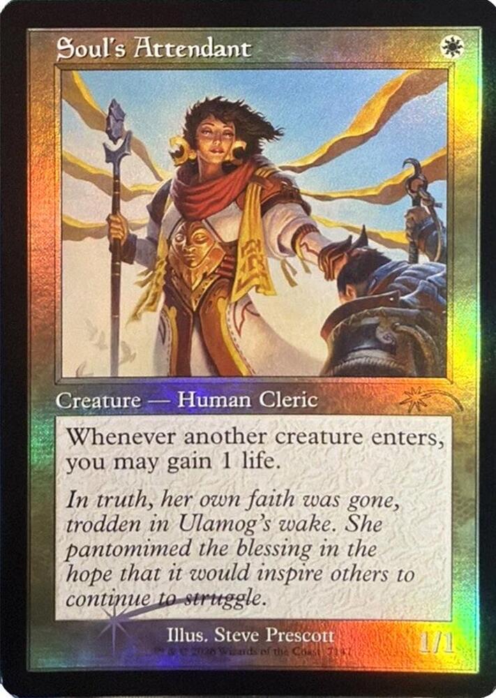 Soul's Attendant (Retro Frame) 7147 card from Secret Lair Drop Series