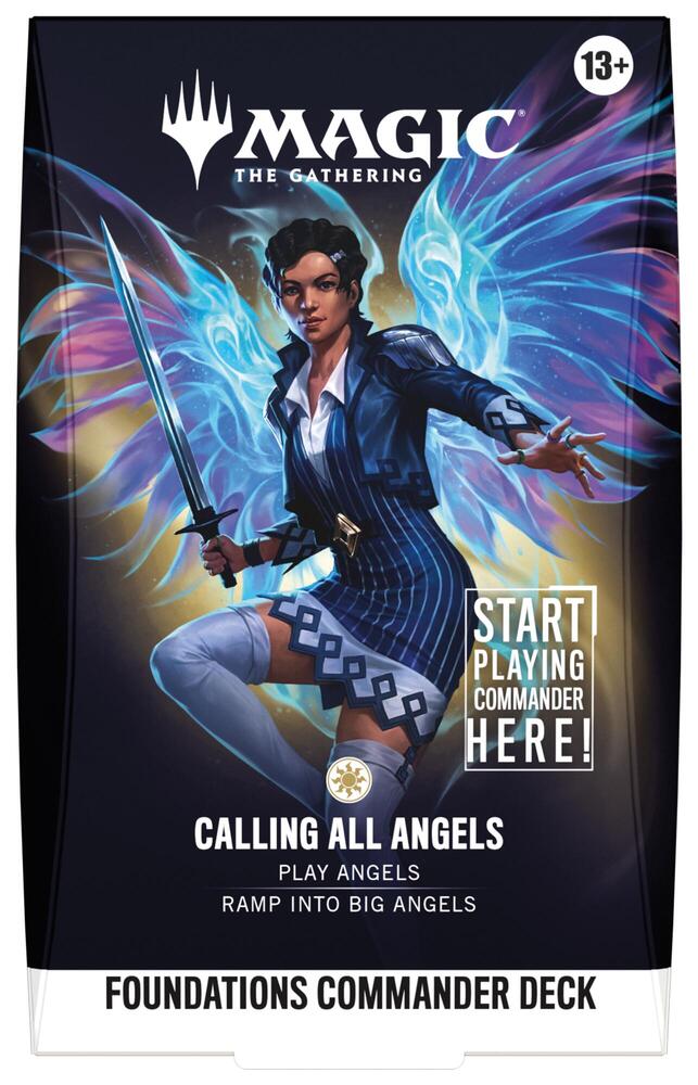 Foundations Commander Deck - Calling All Angels card from Commander: Foundations