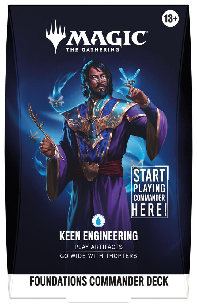 Foundations Commander Deck - Keen Engineering card from Commander: Foundations