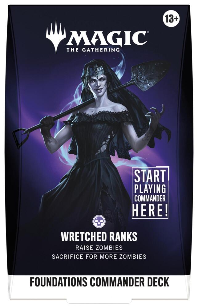 Foundations Commander Deck - Wretched Ranks card from Commander: Foundations