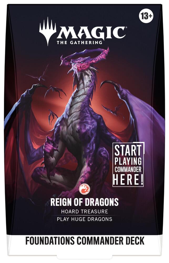 Foundations Commander Deck - Reign of Dragons card from Commander: Foundations