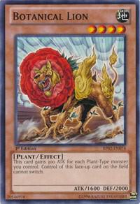 Botanical Lion BP02-EN074 card from Battle Pack 2: War of the Giants