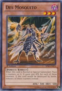 Des Mosquito BP02-EN076 card from Battle Pack 2: War of the Giants