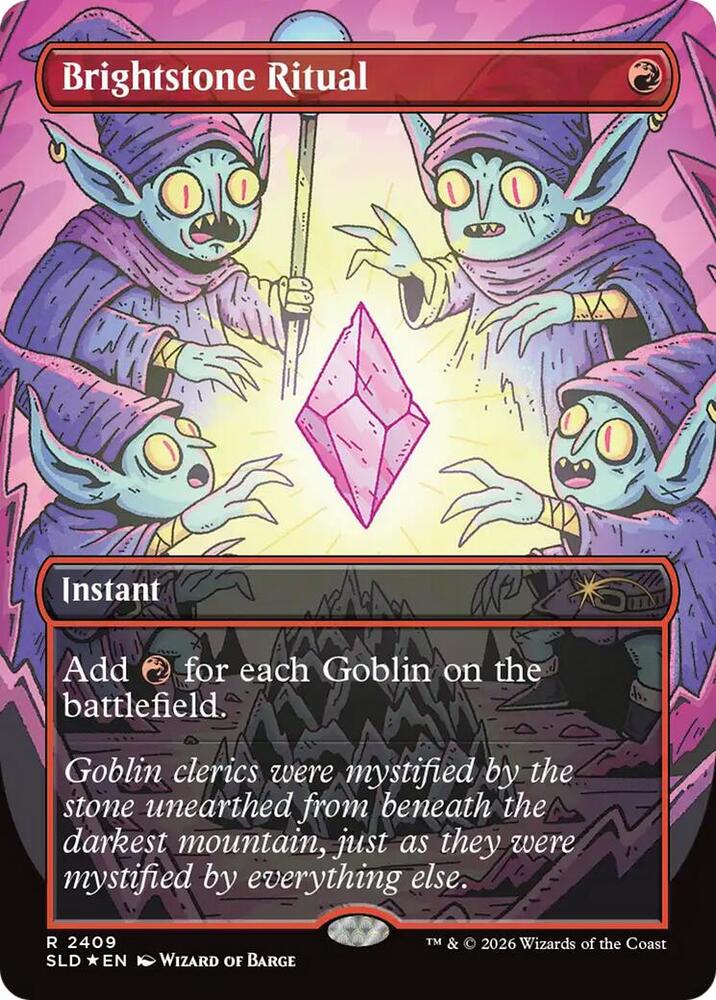 Brightstone Ritual 2409 card from Secret Lair Drop Series