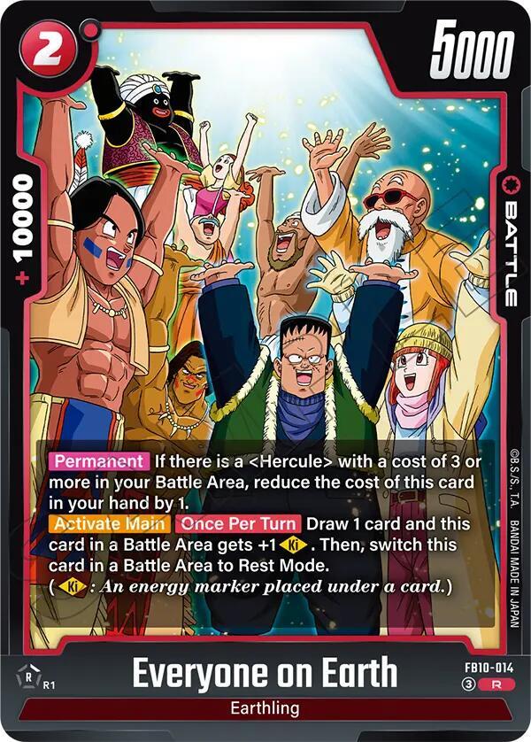 Everyone on Earth FB10-014 card from Cross Force