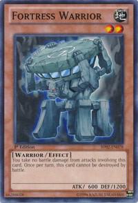 Fortress Warrior BP02-EN078 card from Battle Pack 2: War of the Giants