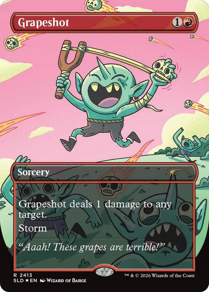 Grapeshot 2413 card from Secret Lair Drop Series
