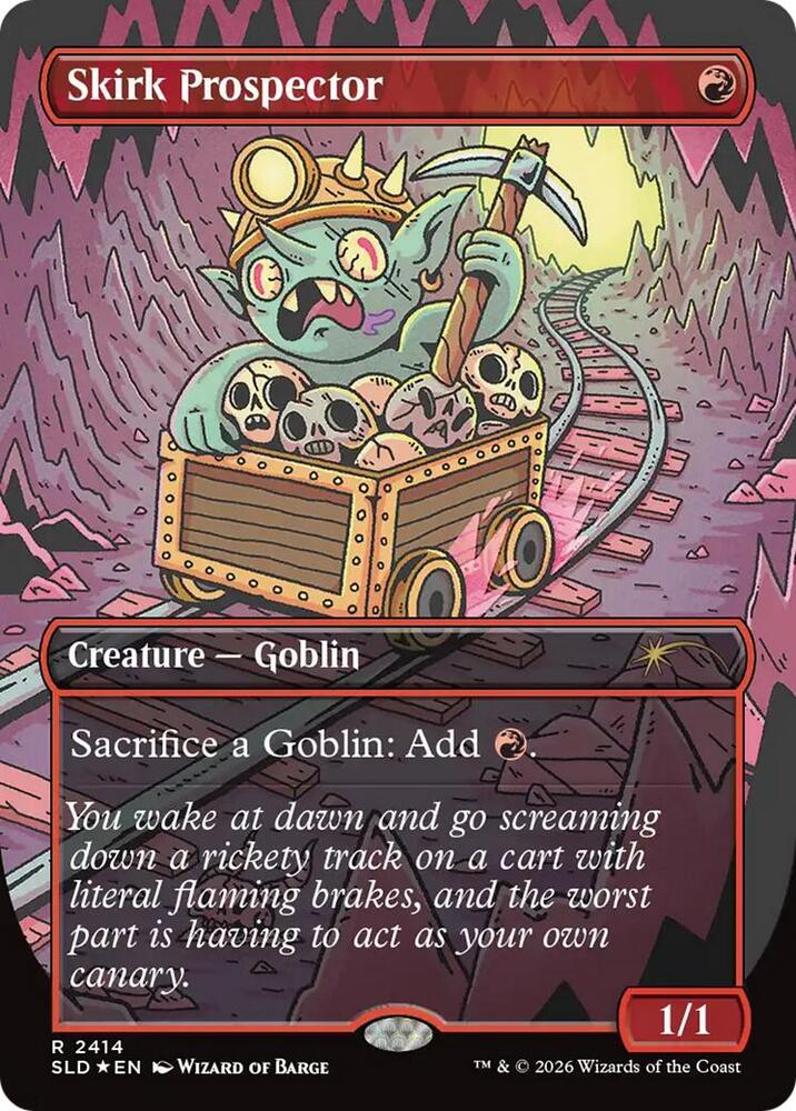 Skirk Prospector 2414 card from Secret Lair Drop Series