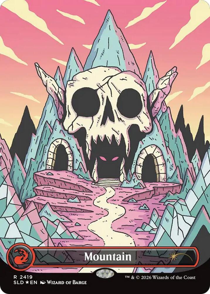 Mountain 2419 card from Secret Lair Drop Series