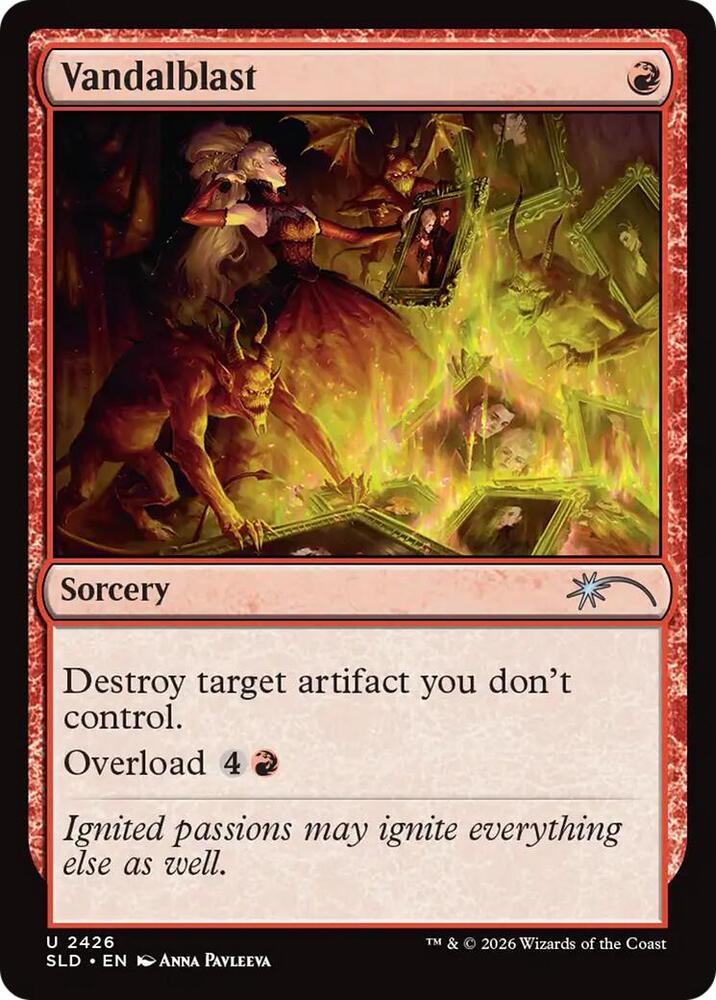 Vandalblast 2426 card from Secret Lair Drop Series