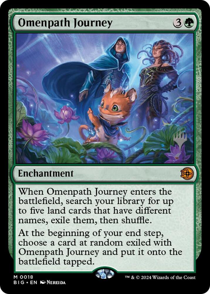 Omenpath Journey 18 card from Promo Pack: Secrets of Strixhaven